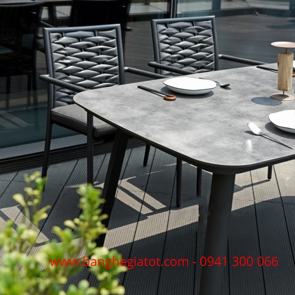 Bàn ghế cafe mây nhựa