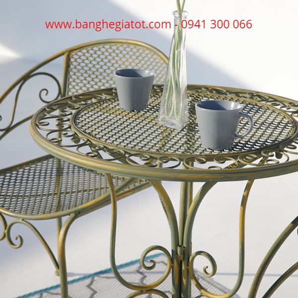 Mẫu bàn ghế sắt đẹp