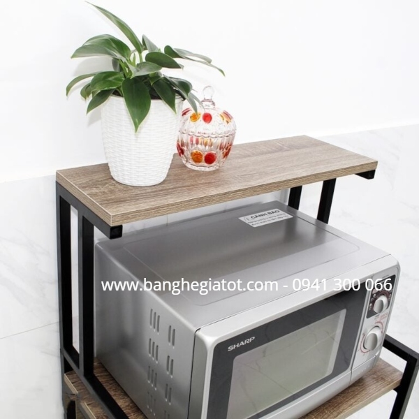Tủ bếp gỗ công nghiệp
