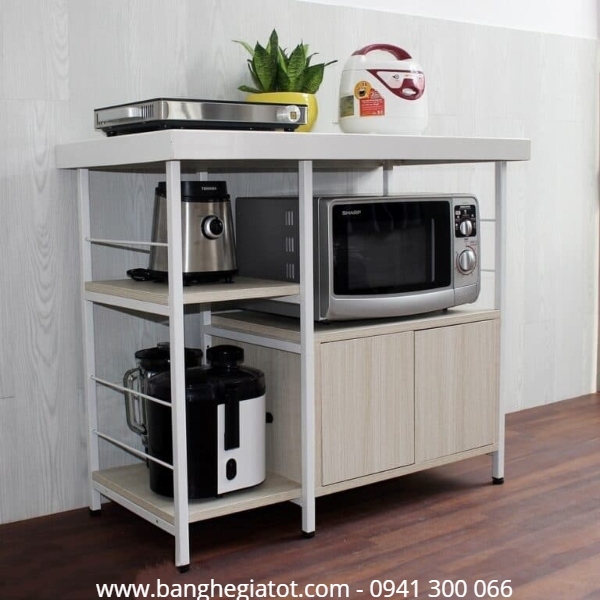 Tủ bếp gỗ công nghiệp