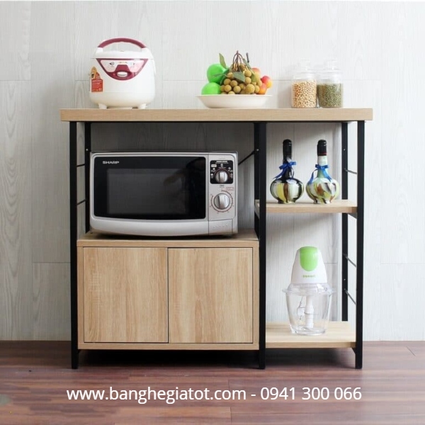Tủ bếp gỗ tự nhiên