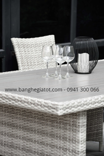 Xưởng sản xuất bàn ghế mây nhựa tại tphcm