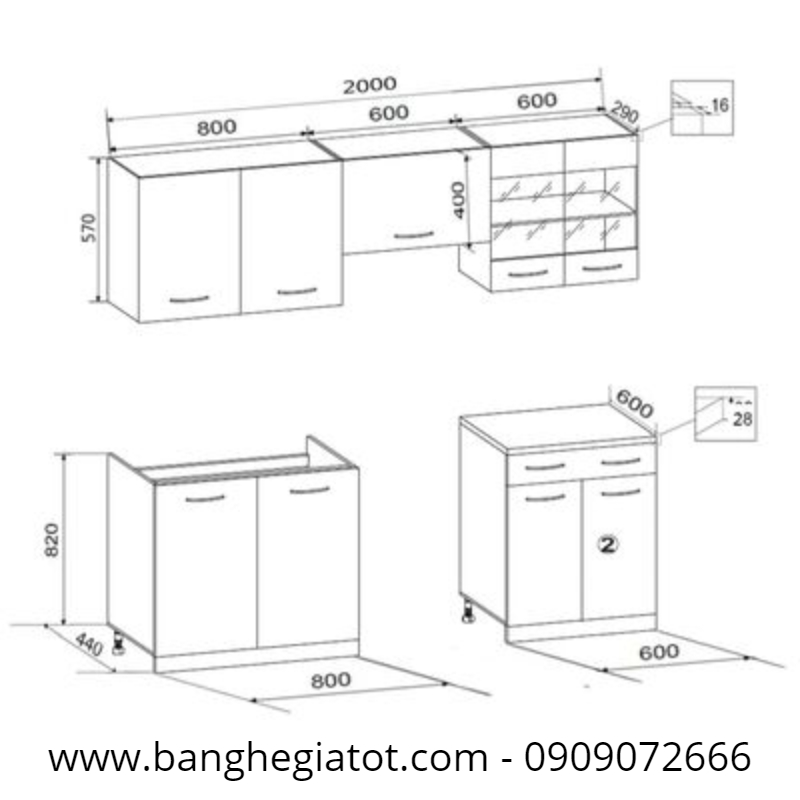 cung cấp tủ bếp gỗ tại tp hcm